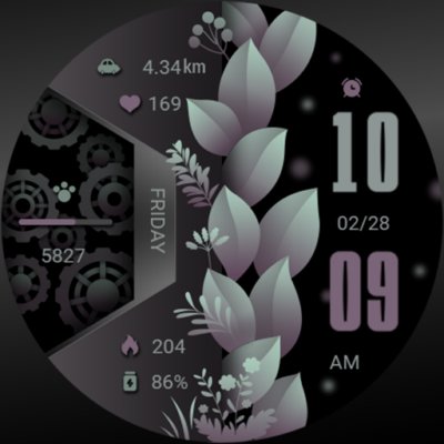 ZKin Watch Face Light Business Android Screenshot