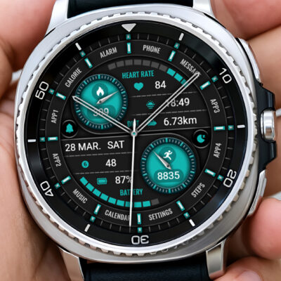 【ZKin Watch】Gray Blue Runway Android Screenshot 3