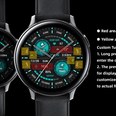 【ZKin Watch】Gray Blue Runway Android Screenshot 4
