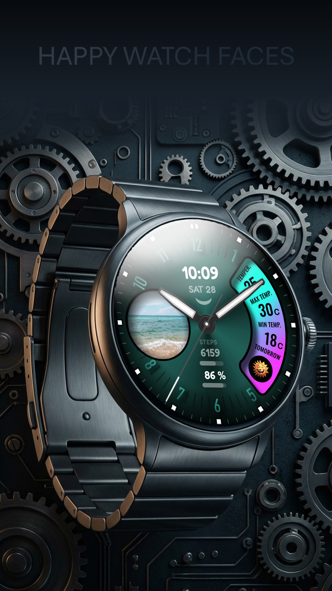 h015 Happy Analog Hybrid Android Screenshot 3
