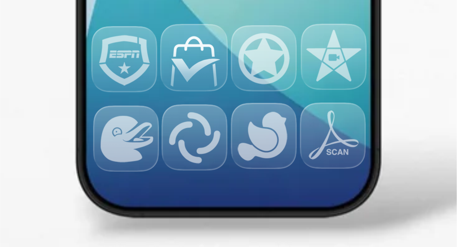 iOS Liquid Glass - Icon Pack Android Screenshot 3