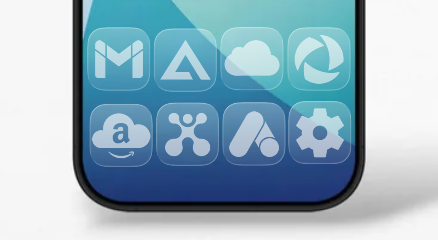 iOS Liquid Glass - Icon Pack Android Screenshot 4
