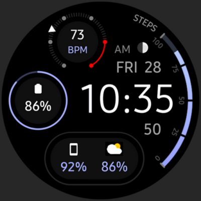 n-Digital 2: Watch face Android Screenshot