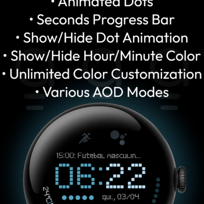 AD Nothing Dots - Watch Face Android Screenshot 4
