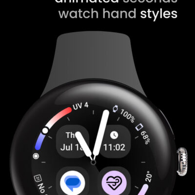 Analog M4 Watch Face Android Screenshot 3