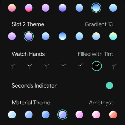 Analog M4 Watch Face Android Screenshot 4