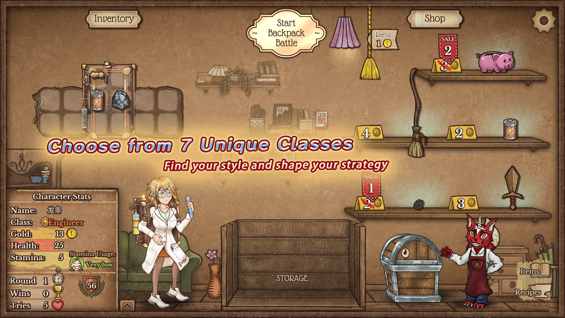Backpack Battles Android Screenshot 2