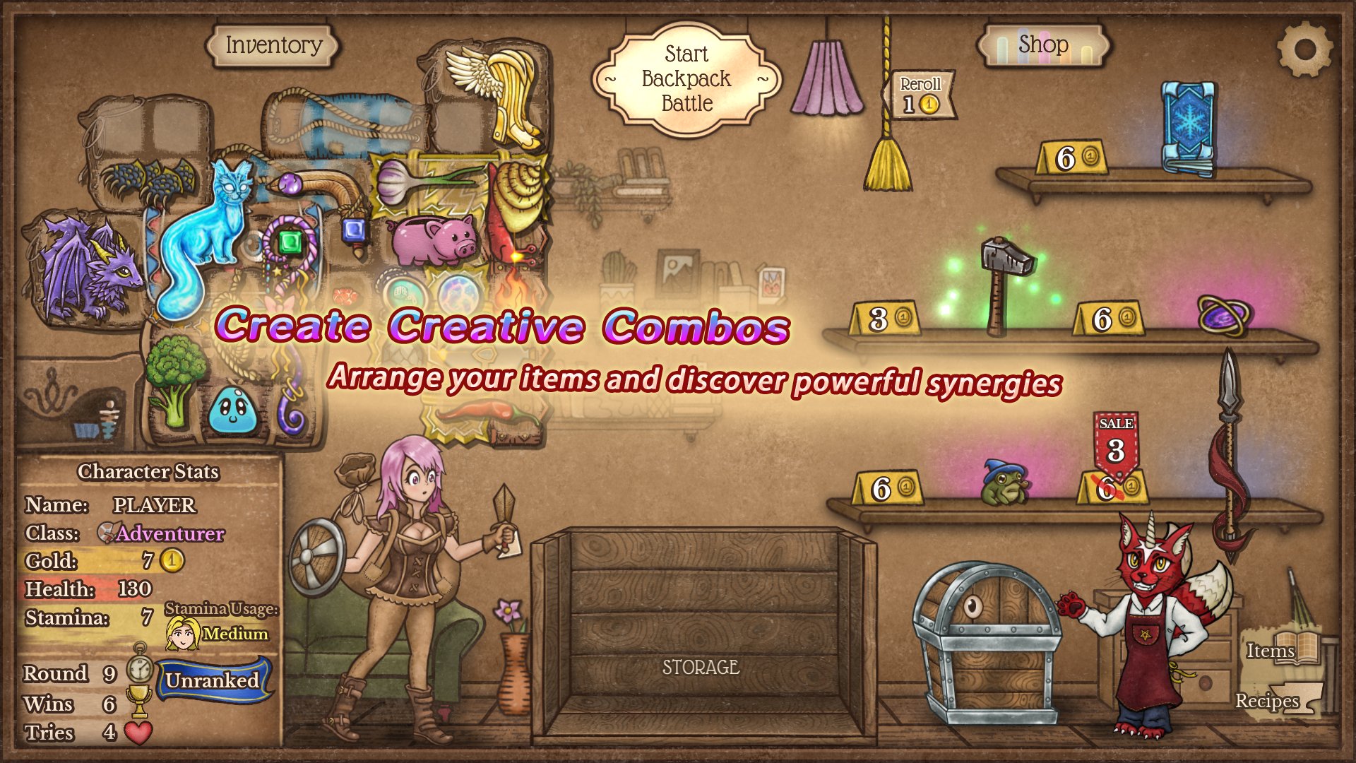 Backpack Battles Android Screenshot 4