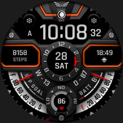 Ballozi VASEN - Digital Face Android Screenshot