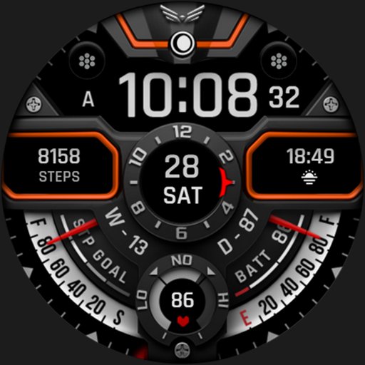 Ballozi VASEN - Digital Face Android Screenshot