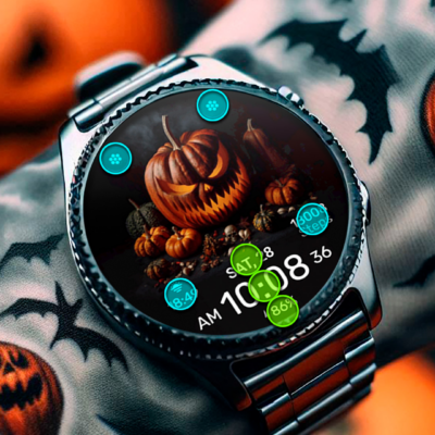 Chester Pumpkin Halloween Face Android Screenshot 4