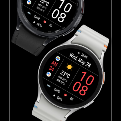 DADAM105: Weather Watch Face Android Screenshot 2