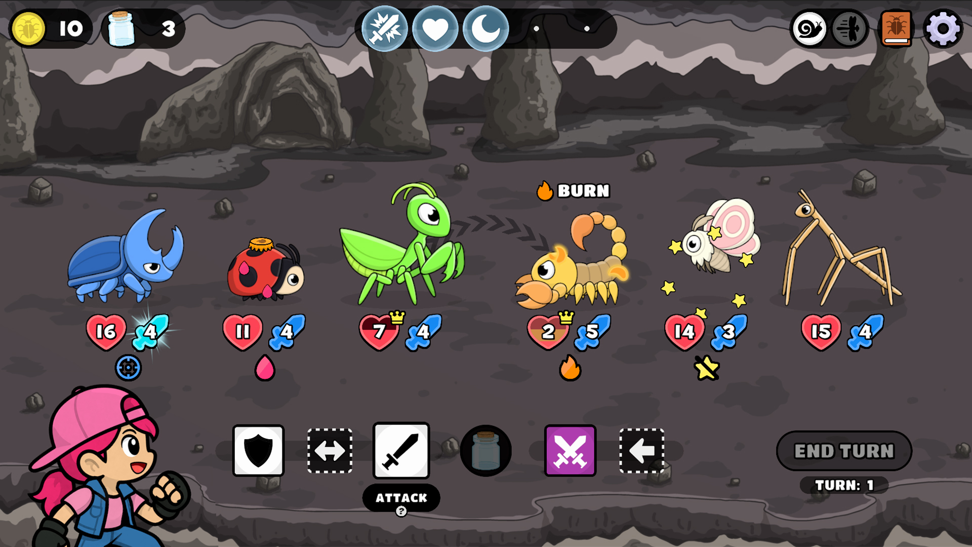 Dicey Bugs Android Screenshot