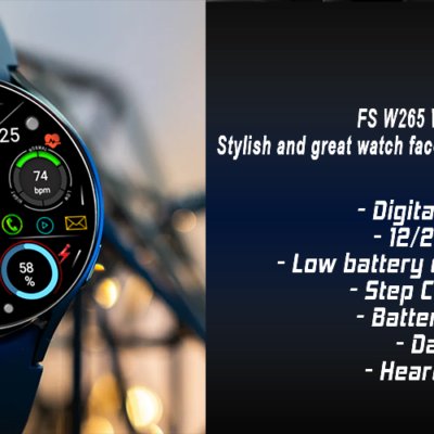 Digital Watchface FSW265 Android Screenshot 2