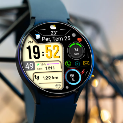 Digital Watchface FSW265 Android Screenshot 3