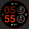Edge Watch face Android Screenshot