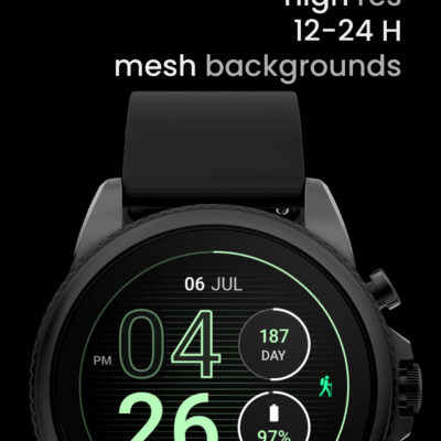 Edge Watch face Android Screenshot 3