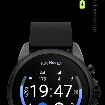 Fit X Watch Face Android Screenshot 2