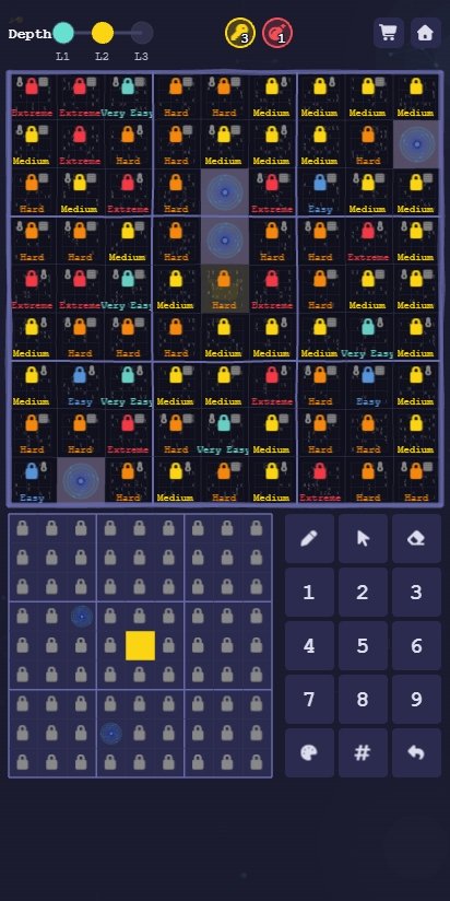 Fractal Sudoku Android Screenshot 2