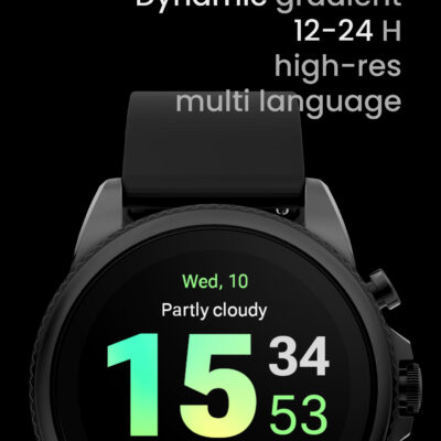 Gradient Watch Face Android Screenshot 3