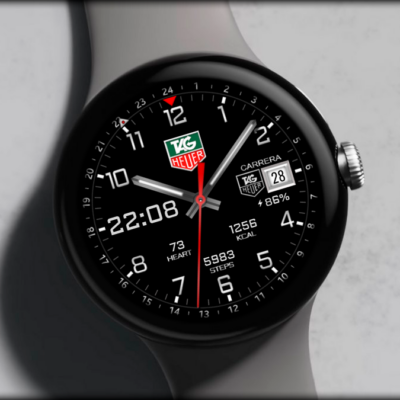 Hybrid TAG Carrera Watch face Android Screenshot 2