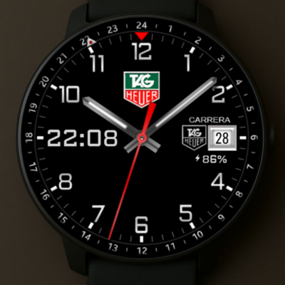 Hybrid TAG Carrera Watch face Android Screenshot 3
