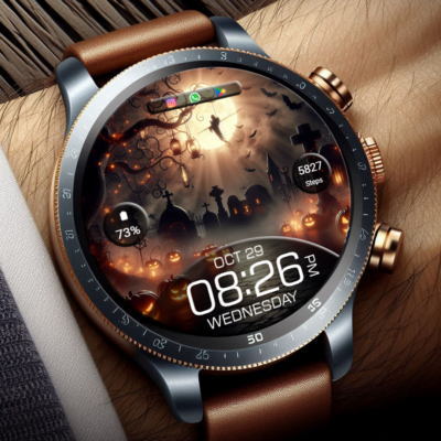 Key WF94 Halloween Watch Face Android Screenshot 4