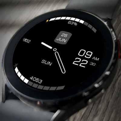 Key076 Simple Watch Face Android Screenshot 2