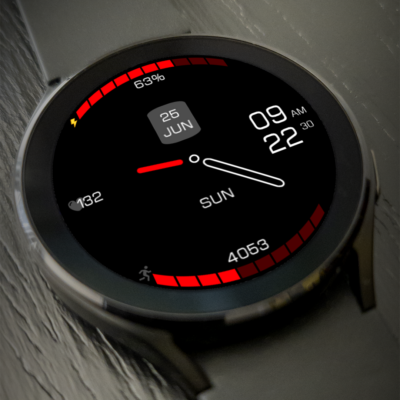 Key076 Simple Watch Face Android Screenshot 3