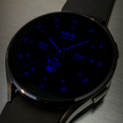 Key095 Analog Gold Watch Face Android Screenshot 4