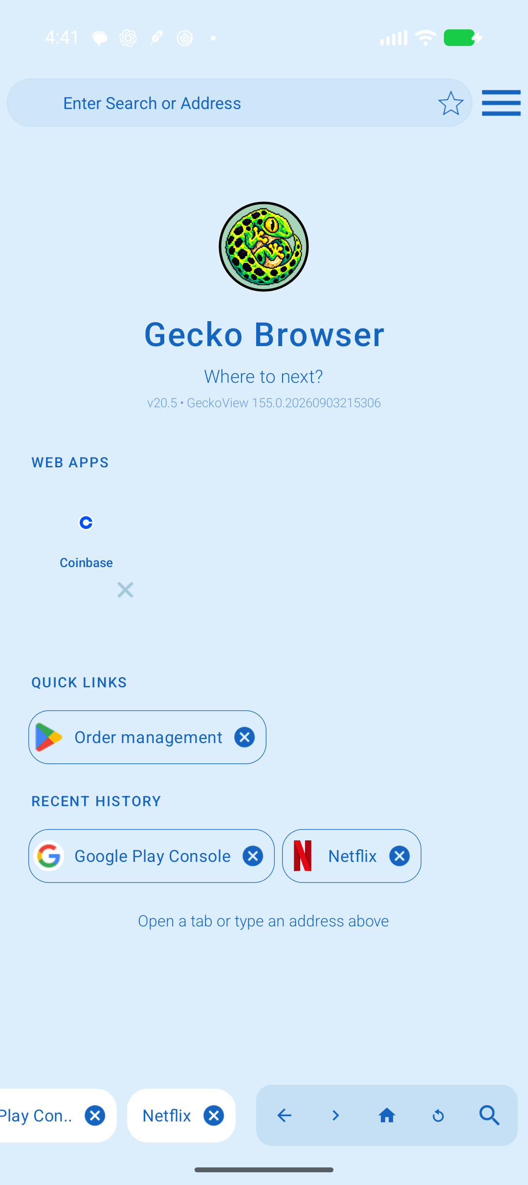 Lucid Browser 3 Gecko Edition Android Screenshot 2