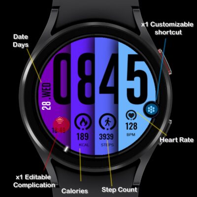 ML2U 30N Watch Face Android Screenshot 3