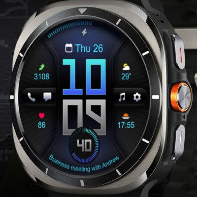 PRADO 78 Digital Watch Face Android Screenshot 3