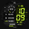 PRADO X115 Digital Watch Face Android Screenshot