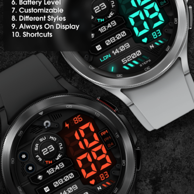 PRADO X115 Digital Watch Face Android Screenshot 3
