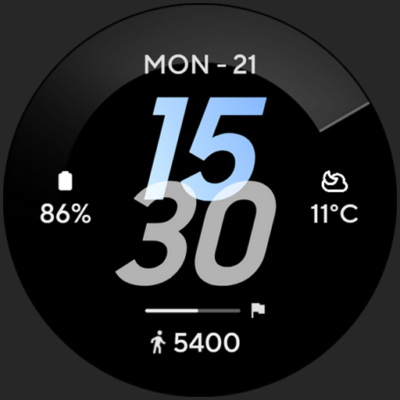 Pace PRO: Watch face Android Screenshot
