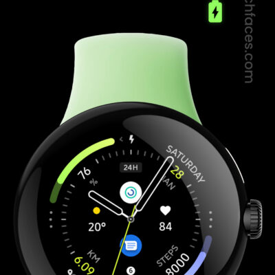 Polar Analog: Watch face Android Screenshot 2