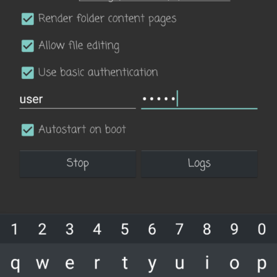 SHTTPS+ Android Screenshot