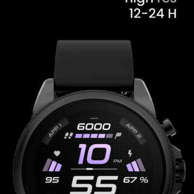 SPORT xDark Watch Face Android Screenshot 3