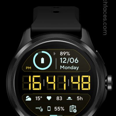 TACT THREE: Watch face Android Screenshot 2