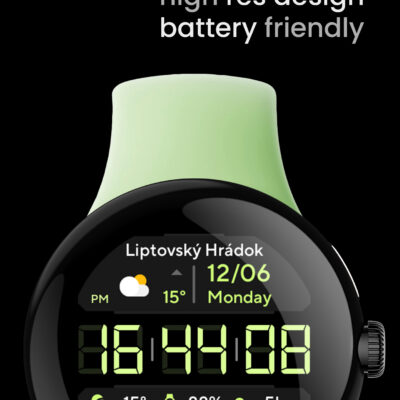 TACT THREE: Watch face Android Screenshot 3