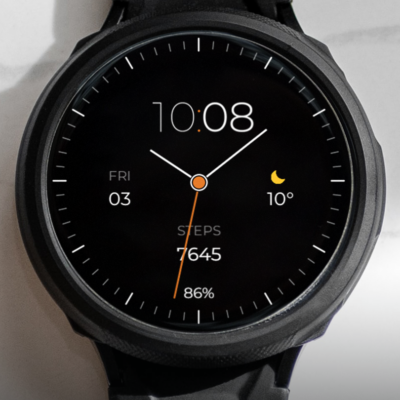 TVV Minimal Analog Watch Face Android Screenshot 2