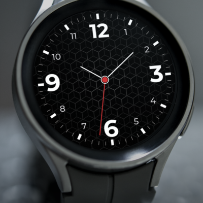TVV Minimal Analog Watch Face Android Screenshot 3