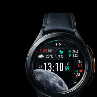 VJ-ASTERION DIGITAL WATCH FACE Android Screenshot 4