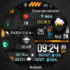 Watch Face CUE154 Android Screenshot