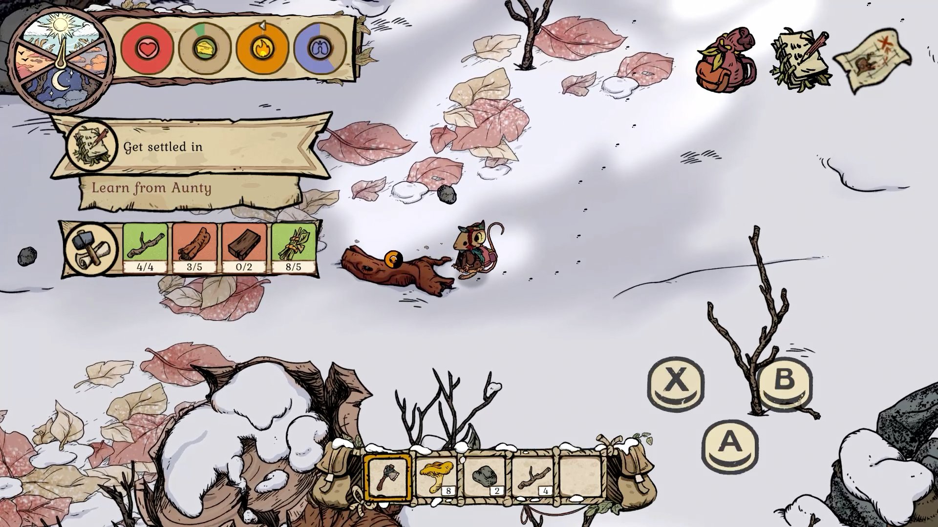 Winter Burrow Android Screenshot
